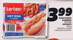 IGA LESTERS WIENERS offer