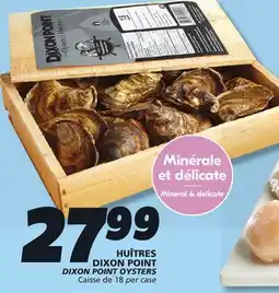 IGA DIXON POINT OYSTERS offer