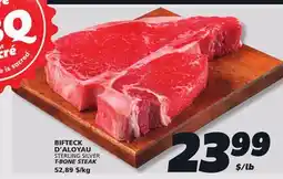 IGA STERLING SILVER T-BONE STEAK offer