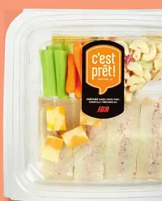 IGA C'EST PRÊT! LUNCH BOX offer