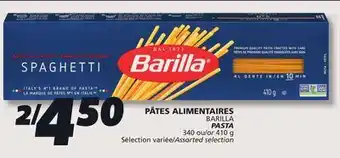 IGA BARILLA PASTA offer