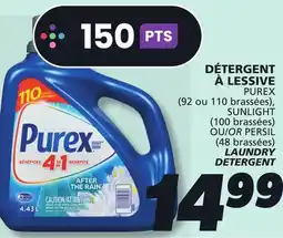 IGA PUREX LAUNDRY DETERGENT offer
