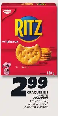 IGA CHRISTIE CRACKERS offer