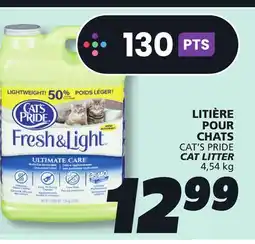 IGA CAT'S PRIDE CAT LITTER offer