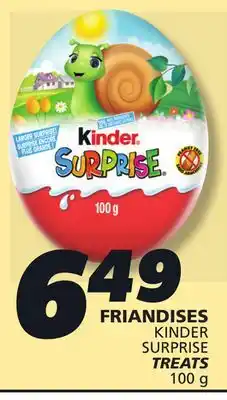 IGA KINDER SURPRISE TREATS offer