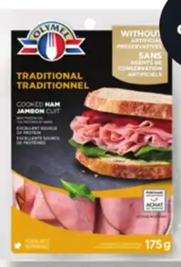 IGA OLYMEL SHAVED DELI MEAT offer
