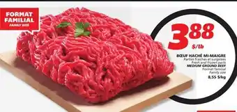 IGA MEDIUM GROUND BEEF offer