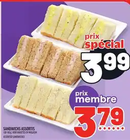Metro SANDWICHS ASSORTIS | ASSORTED SANDWICHES offer