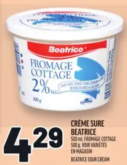 Metro CRÈME SURE BEATRICE | BEATRICE SOUR CREAM offer