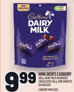 Metro MINI OEUFS CADBURY | CADBURY MINI EGGS offer
