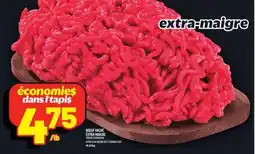 Metro BOEUF HACHÉ EXTRA-MAIGRE | EXTRA LEAN GROUND BEEF offer