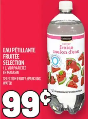 Metro EAU PÉTILLANTE FRUITÉE SELECTION | SELECTION FRUITY SPARKLING WATER offer