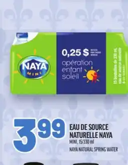 Metro EAU DE SOURCE NATURELLE NAYA | NAYA NATURAL SPRING WATER offer