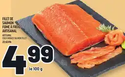 Metro FILET DE SAUMON FUMÉ À FROID ARTISANAL | ARTISANAL COLD SMOKED SALMON FILLET offer