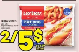 Metro SAUCISSES FUMÉES LESTERS | LESTERS WIENERS offer