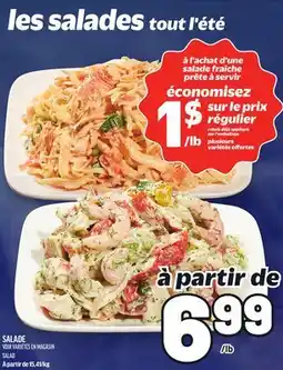 Metro SALADE | SALAD offer