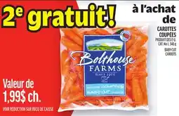 Metro CAROTTES COUPÉES | BABY-CUT CARROTS offer