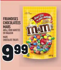 Metro FRIANDISES CHOCOLATÉES MARS | MARS CHOCOLATE TREATS offer