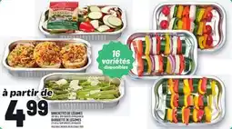 Metro BROCHETTES DE LÉGUMES | VEGETABLE SKEWERS offer