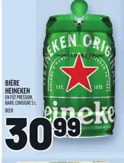 Metro BIÈRE HEINEKEN | BEER offer