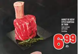Metro JARRET DE BŒUF STYLE MARTEAU DE THOR | THOR'S HAMMER BEEF SHANK offer