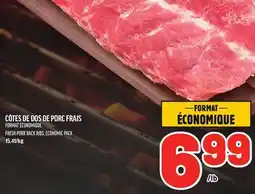 Metro CÔTES DE DOS DE PORC FRAIS | FRESH PORK BACK RIBS offer