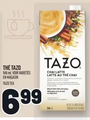 Metro THÉ TAZO | TAZO TEA offer