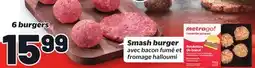 Metro SMASH BURGER offer