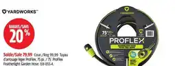 Canadian Tire Yardworks 75' ProFlex Featherlight Garden Hose offer