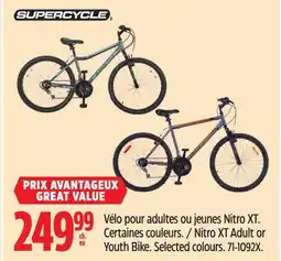 Canadian Tire Supercycle Nitro XT Adult or Youth Bike offer