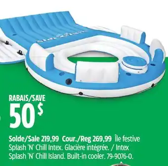 Canadian Tire Intex Splash 'N' Chill Island offer