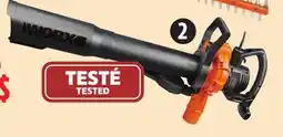 Canadian Tire Worx 12A 385CFM Electric Leaf Blower/Vac/Mulcher offer