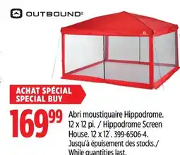 Canadian Tire Outbound Hippodrome Screen House offer