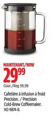 Canadian Tire Paderno Precision Cold-Brew Coffeemaker offer