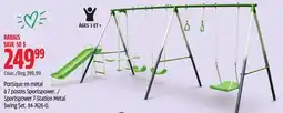 Canadian Tire Sportspower 7-Station Metal Swing Set offer