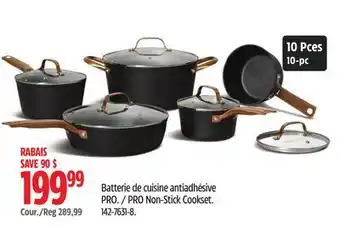 Canadian Tire Heritage The Rock PRO Non-Stick Cookset offer