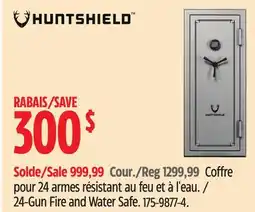 Canadian Tire Huntshield 24-Gun Fire and Water Safe offer