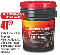 Canadian Tire Black Knight Airport-Grade Driveway Sealer, 17L offer