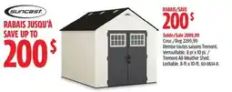 Canadian Tire Suncast Tremont All-Weather Shed offer