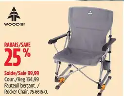 Canadian Tire Woods Rocker Chair offer