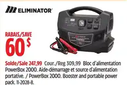 Canadian Tire MotoMaster Eliminator PowerBox 2000 offer
