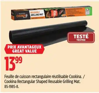 Canadian Tire Cookina Rectangular Shaped Reusable Grilling Mat offer