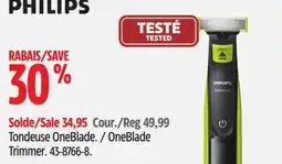 Canadian Tire PHILIPS OneBlade Trimmer offer