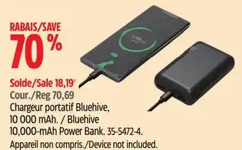 Canadian Tire Bluehive 10,000-mAh Power Bank offer