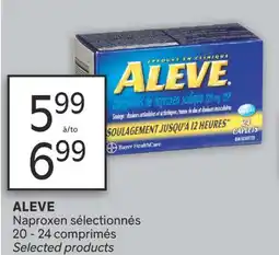 Brunet ALEVE Naproxen sélectionnés offer