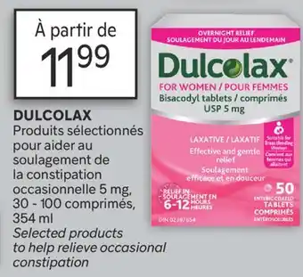 Brunet DULCOLAX Produits sélectionnés pour aider au soulagement de la constipation occasionnelle 5 mg offer