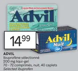 Brunet ADVIL Ibuprofène sélectionné offer