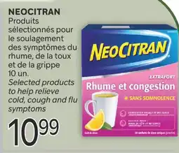 Brunet NEOCITRAN Produits sélectionnés pour le soulagement des symptômes du rhume, de la toux et de la grippe offer