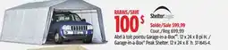 Canadian Tire ShelterLogic Garage-in-a-Box Peak Shelter offer