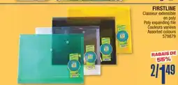 Jean Coutu FIRSTLINE Poly expanding file offer